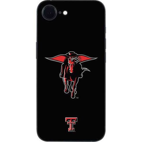 Texas Tech University Red Raiders Logo iPhone 16e Skin